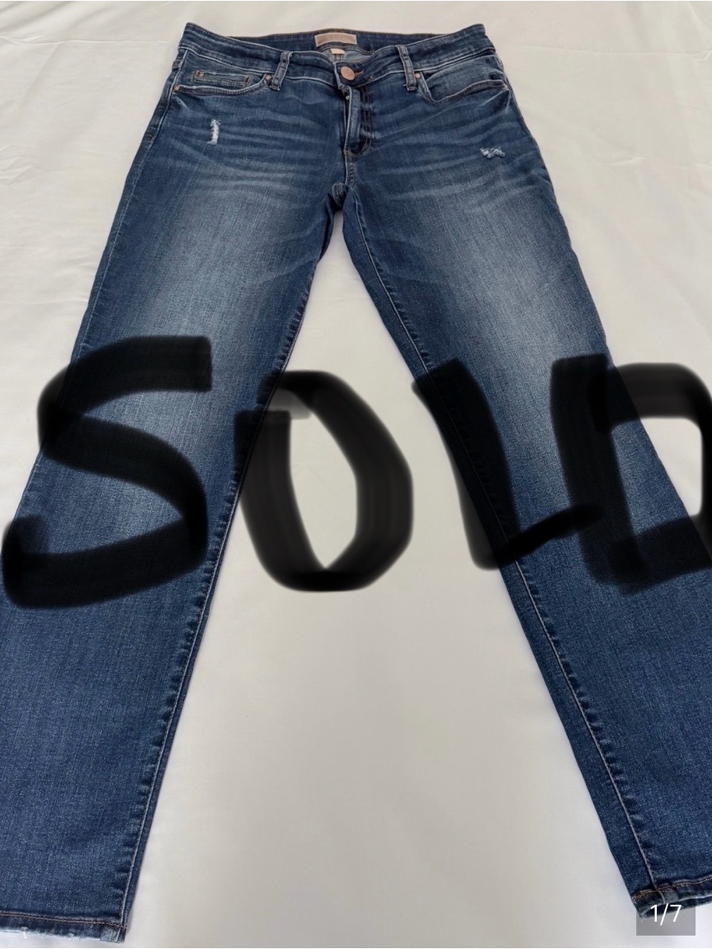 Kut from the Kloth, straight leg jeans, size 8